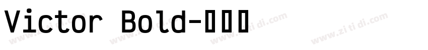Victor Bold字体转换 Victor Bold字体转换